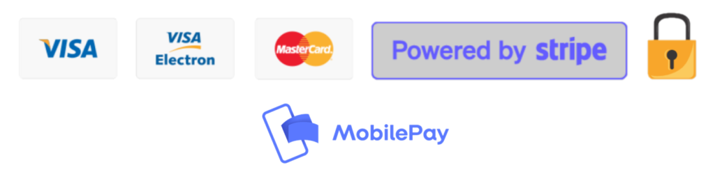 Powered by Stripe m mobilepay