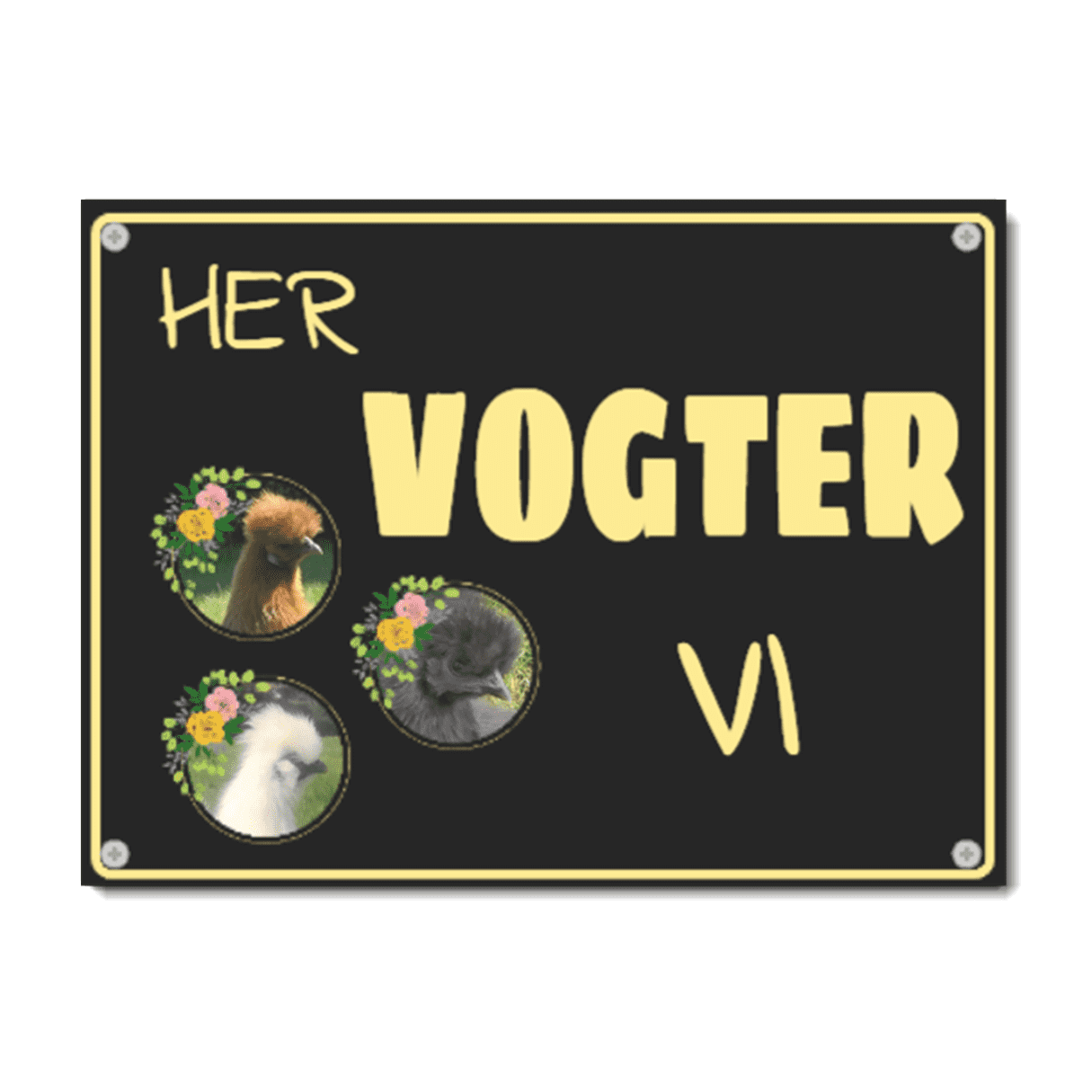 Her vogter vi sort 3 rammer