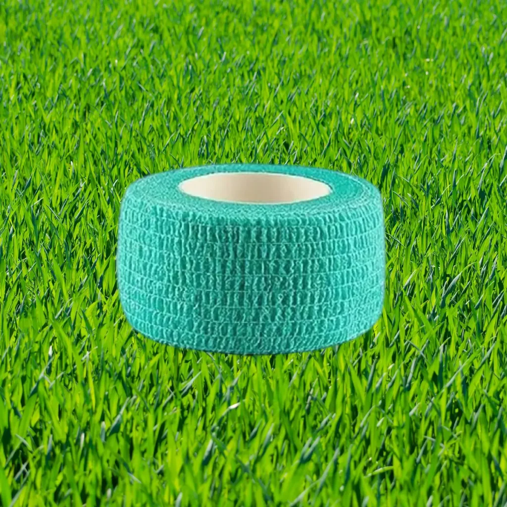 selvklæbende flex bandager 2,5 cm til mennesker, dyr, høns og fjerkræ - teal - silkehaven